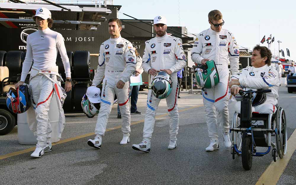 Alex Zanardi con Team Piloti BMW Alex Zanardi con Team Piloti BMW